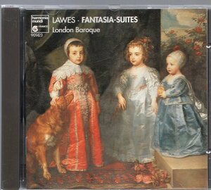 William Lawes, London Baroque Fantasia-Suites