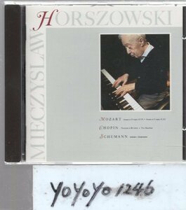 yo539 モーツァルト/ショパン/シューマン・MIECZYSLAW　HORSZOWSKI,PIANO