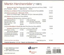 マルティン・ヘルヒェンレーダー: チェロとピアノのための作品集_画像2