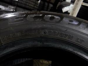 中古 155/80R12LT　88/87N　2本　BS　126303 タイヤ