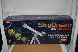 新品同様品 現状品 SkyDream 天体望遠鏡 スカイドリーム MK500 屈折式 経緯台式 経緯台天体望遠鏡 月面撮影 土星の環も観測可能 金属鏡筒
