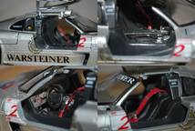 ジャンク品 当時物 Maisto マイスト 1/18 メルセデスベンツ CLK-GTR GTレーシング Mercedes-Benz racing EXCLUSIVE ミニカー 開閉 約27㎝_画像9