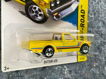 Hot Wheels Kmart Exclusive Datsun 620 ホットウィール Kマート限定 ダットサン 日産 ダットラ イエロー トラッキン JDM USDM_画像3