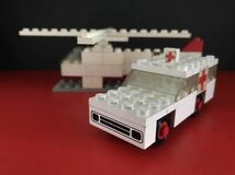 レゴ LEGO 1973年 653 Ambulance and Helicopter ジャンク　まとめて取引き可　大量出品中_画像1
