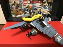 レゴ LEGO ニンジャゴーNinja go 2017年 70609 Manta Ray Bomber ジャンク　まとめて取引き可　大量出品中_画像4