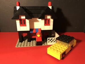 LEGO Lego 1976 year WEETABIX4-1 House and Car Junk together transactions . possible large amount exhibiting 