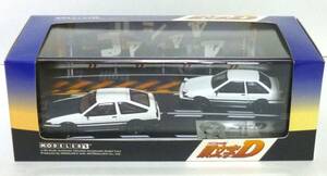 1/64 頭文字D セットVol.1 藤原拓海 トレノ（AE86）＆ 乾信司 トレノ2ドア（AE86）