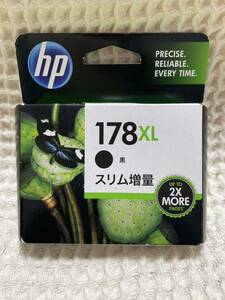 【新品未使用】 HP 純正インク 178XL◆黒　ブラック◆使用期限不明 ジャンク 純正インクカートリッジ プリンター スリム増量