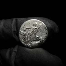 【古代ローマコイン】Vespasian（ウェスパシアヌス）クリーニング済 シルバーコイン 銀貨 デナリウス(kfNe3aW9VF)_画像6