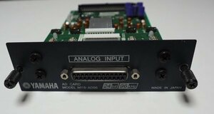 MY8-AD96( operation verification settled ) Yamaha 8 channel analogue input card Mini-YGDAI card DME64N,DME24N,LS9,01V etc. input card 