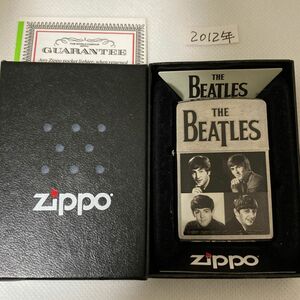 ZIPPO　THE BEATLES 未使用　極美品　箱付き　2012年製