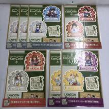 【1円～】艦これ 野外炊飯部 グッズ まとめ売り 30点以上 くじ 防火手袋 貴重品袋 BIG缶バッジ 耐水ステッカー JANUS 伊47 伊203【中古品】_画像8