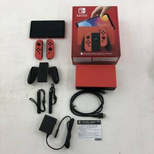 【１円～】Nintendo Switch 有機ELモデル マリオレッド【中古品】