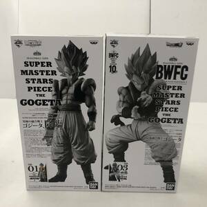 アミューズメント一番くじ ドラゴンボール超 SMSP ゴジータ フィギュア 2点セット ブラシ彩色 / 白黒トーン(BWFC) ※現状品【中古品】