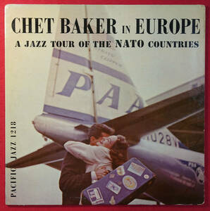 US Pacific Jazz PJ-1218 オリジナル The Chet Baker Quartet in Europe DGレーベル