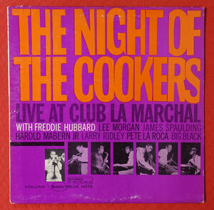 極美! US BLUE NOTE BST 84207 オリジナル The Night of the Cookers / Freddie Hubbard VOL 1 NYC/RVG/EAR