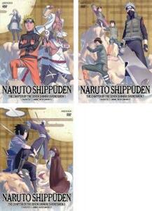 NARUTO ナルト 疾風伝 忍刀七人衆の章 全3枚 1、2、3 レンタル落ち 全巻セット 中古 DVD