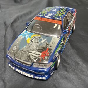 完成品 アオシマ 1/24 D1 グランプリ ウエルド 百式MK 弐 JZX100 トヨタマークⅡ 