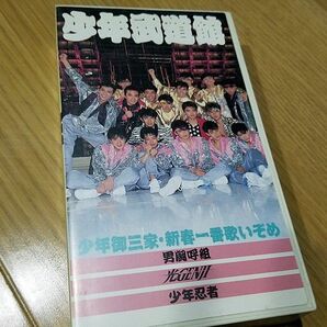 男闘呼組出演VHS「少年武道館」