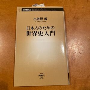 日本人のための世界史入門　小谷野　敦