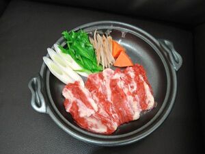 ☆食品サンプル　実物大　すきやき　すき焼き？☆