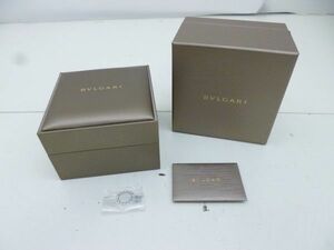 M104-N35-620 BVLGARI ブルガリ 腕時計用 空箱 ケースのみ 現状品①