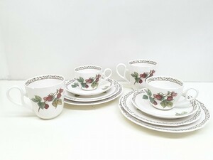 M254-S3-12670 Noritake ノリタケ ロイヤルオーチャード カップ プレート 5種 セット 現状品③