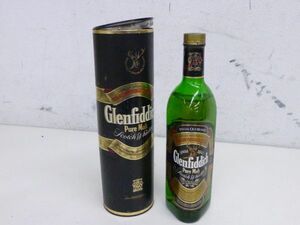 M153-S3-12885 未開栓 Glenfiddich グレンフィディック Pure Malt ピュアモルト スコッチ ウイスキー 750ml 43% 古酒 現状品①