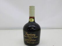 O150-N35-685 未開栓 SUNTORY サントリー スペシャルリザーブ ウイスキー 760ml 43% 現状品①_画像1