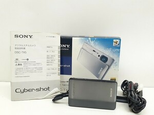 O252-N37-247 SONY ソニー Cyber-shot DSC-TX5 コンパクト デジタルカメラ 箱あり ジャンク 現状品③