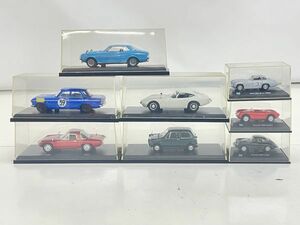 O360-N36-885 ミニカー 8個 まとめ Toyota トヨタ Honda ホンダ Prince Skyline Mazda マツダ Porsche ポルシェ Benz ベンツ 現状品②