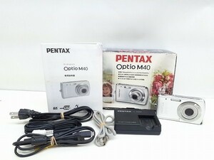 O260-N36-850 PENTAX ペンタックス Optio M40 コンパクト デジタルカメラ 元箱あり ジャンク 現状品③