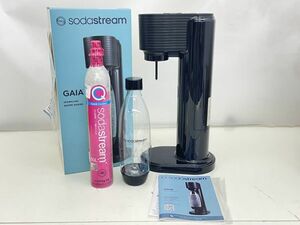 O082-N36-849【引取限定】Sodastream ソーダストリーム GAIA ガイア 炭酸水 メーカー 箱 説明書付き 現状品②