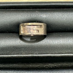 上10727 GUCCI １１号　シルバーリング　SV925 指輪　現状品