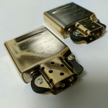 未使用 ZIPPO純正ゴールドインサイドユニット(金色インナー)×2個 対応モデル:レギュラー/アーマー/フラットトップ/1937,1933,1932レプリカ_画像10