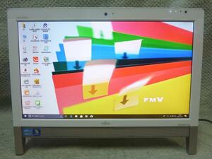 Windows XP 7 10 11OS選択可 20型一体型 FUJITSU 富士通 FH56/GD Core i7-2670QM/メモリ8GB/HDD1TB/Blu-ray/無線/USB3.0/リカバリー作成