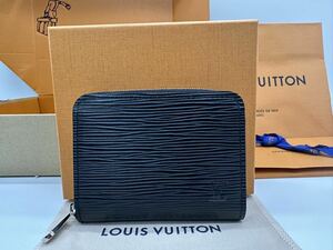 LOUIS VUITTON ルイヴィトン エピ ノワール ジッピーコインパース M60152 小銭入れ コインケース カードケース 名刺入れ メンズ レディース