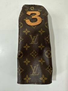 LOUIS VUITTON ルイヴィトン モノグラム ヘッドカバー 3番 No.3 ゴルフクラブカバー ゴルフ用品