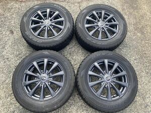 スタッドレスタイヤ　アルミホイール付き　205/65r15 4本セット　　検)ステップワゴン　ボクシー　ノア