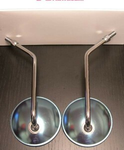 ** Kawasaki original mirror SS 750 500 400 350 250 KH H2 H1 S3 S2 S1 W1SA W2 W3 F9 Z1 Z2 KZ RS 650** left right set chrome plating 