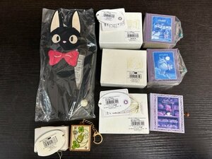 TSA-00891-03 セキグチ NIBARIKI スタジオジブリ オルゴールコレクション ブック 魔女の宅急便 木製壁掛けオルゴール ジジ 等 5点