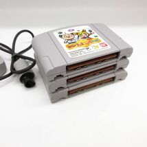 《ゲーム》動作品 N64 ニンテンドー64 ソフト 3本セット ピカチュウげんきでちゅう マイク VRSユニット ポケモンスナップ たまごっち/B3_画像3