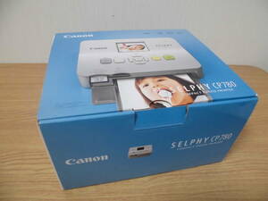 未使用 Canon キャノン SELPHY CP780 コンパクトフォトプリンター