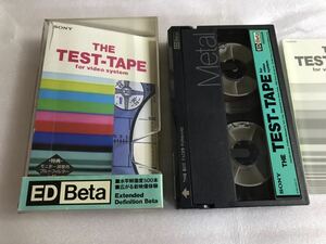 レア　EDベータ　ソフト　THE TEST-TAPE テストテープ