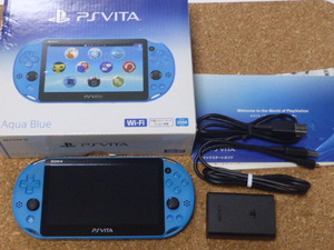 PlayStation Vita PCH-2000 ZA23 アクア・ブルー 展示品