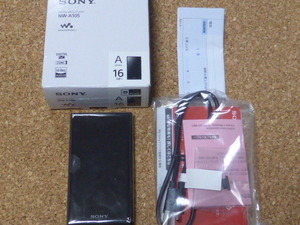 ソニー ウォークマン NW-A105 BM ブラック 16GB 新品未使用