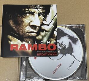 送料込 Brian Tyler - Rambo Original Motion Picture Soundtrack 輸入盤CD / LGM2-0014