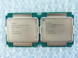 1PFG // 2個セット Intel Xeon E5-2697 V3 2.6GHz SR1XF Haswell-EP C1 Socket2011-3(LGA) MALAY // HITACHI HA8000/RS220 AN1 取外