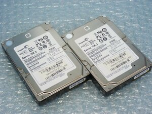 1OZN // 2個セット / NEC N8150-331 300GB 2.5インチ 15K SAS HDD 6Gb 15mm / Seagate ST9300653SS //NEC Express5800/R120e-2E取外//在庫1