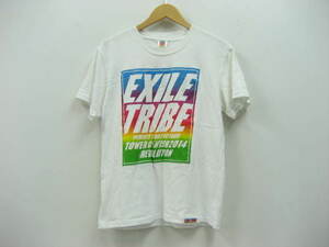 EXILE TRIBE PERFECT YEAR LIVE TOUR TOWER OF WISH 2014 エグザイル ツアー ライブ コンサート グッズ Tシャツ 半袖 白 ホワイト サイズS